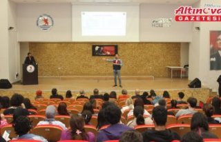 Bafra'da üniversite öğrencilerine siber güvenlik...