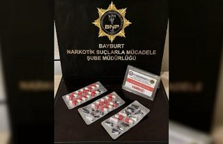 Bayburt'ta uyuşturucu madde operasyonu