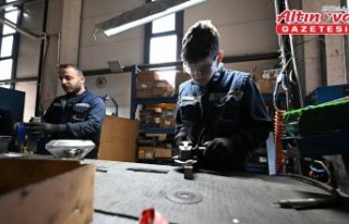 Düzce'de KOSGEB desteğiyle kurulan fabrika...