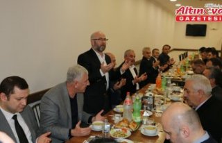 Of Kaymakamı Demirer ilçe protokolü ile iftarda...