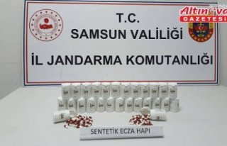 Samsun'da uyuşturucu operasyonunda 2 zanlı...