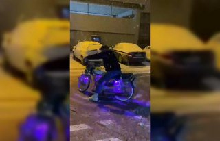 Bafra'da drift görüntüsünü paylaşan kişiye...