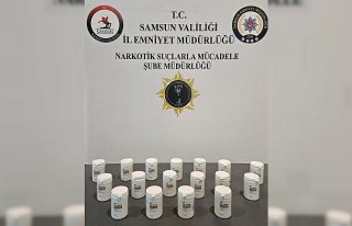 Samsun'da uyuşturucu operasyonunda 2 kişi yakalandı