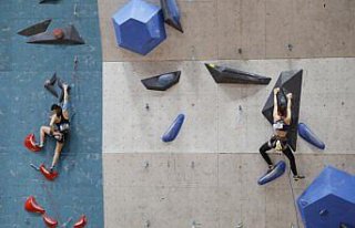 Samsun'da yapılan Spor Tırmanış Gençler...