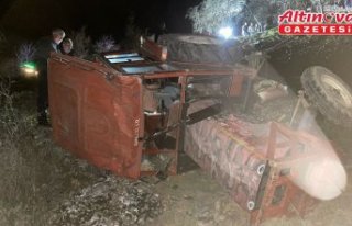 Tokat'ta uçuruma devrilen traktörün sürücüsü...