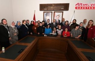 Vali Dallı, özel bireylerle bir araya geldi