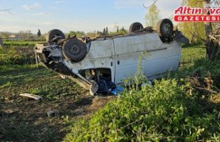 BAFRA'DA KAZA 1 ÖLÜ 2 YARALI