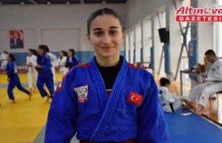 Avrupa şampiyonu milli judocu Yağmur Yılmaztürk'ün...