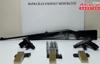 Bafra'da bir kişinin silahla yaralandığı...