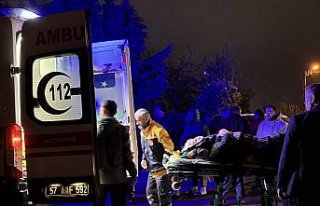 Gerze'de otomobilin çarptığı yaya yaralandı