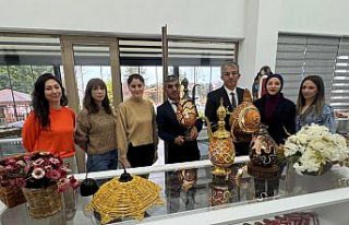 Giresun'da özel bireyler için el sanatları...