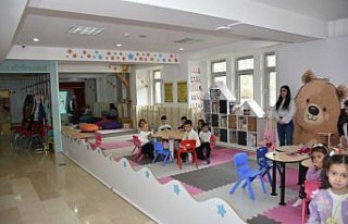 Gümüşhane'de masal atölyesi açıldı