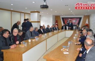 Havza'da bayramlaşma programı düzenlendi