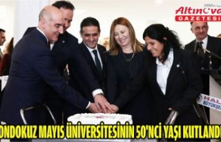 Ondokuz Mayıs Üniversitesinin 50'nci yaşı...