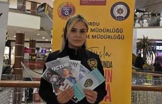 Ordu'da vatandaşlara güvenlik konularında...