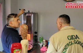 Salıpazarı’nda tavuk döner satışı yapan işletmeler...