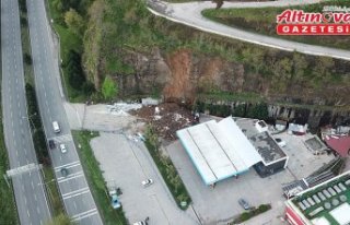 Samsun'da baba ve 2 kızının öldüğü heyelanla...