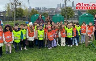 Sam­sun'da il­ko­kul öğ­ren­ci­le­ri...