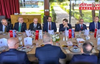 Trabzonspor Asbaşkanı Kafkas, Eskişehir'de...