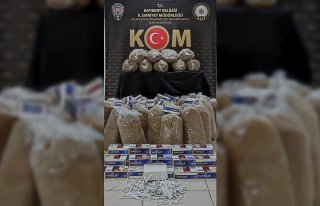 Bayburt’ta kaçak tütün operasyonu