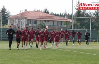 Boluspor, Malatyaspor maçının hazırlıklarını...