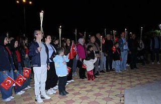 Cide'de Fener Alayı düzenlendi