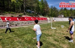 Düzce'de doğal oluşumlarıyla ünlü Sarıkaya...