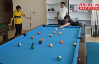Havza'da 19 Mayıs Bilardo Turnuvası düzenlendi