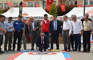Havza'da Floor Curling ve Bocce turnuvası düzenlendi