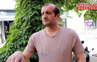 Merzifon'da zabıtalarla engelli kişi arasında...