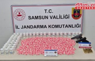 Samsun'da uyuşturucu operasyonunda 2 zanlı...