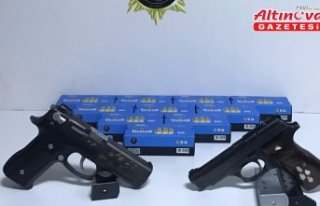 Samsun’da silah kaçakçılığı operasyonunda...
