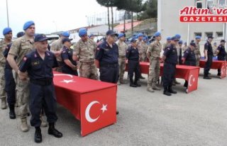 Sinop'ta 17 engelli bir günlük askerlik sevinci...