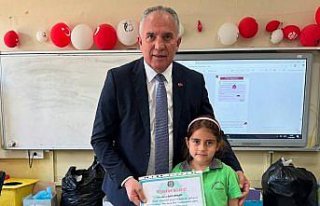 Taşova'da ilkokul öğrencilerinden “Atma...