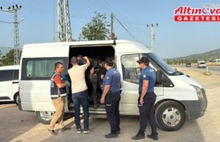 Tokat'ta 17 düzensiz göçmen yakalandı