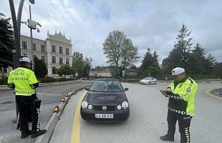 Bolu'da trafik denetimleri