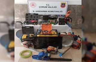 Çorum'da evlerden hırsızlık yaptıkları...