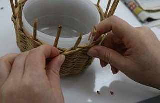 Dedesinin köyde kullandığı sepetlerden etkilenip...