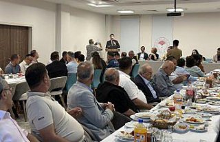 Gerze Kaymakamı Arabacı’ya veda yemeği düzenlendi