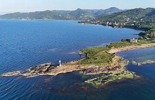 Ordu'daki Yason Burnu ziyaretçilerin ilgi odağı...
