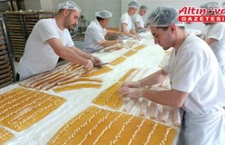 Safranbolu'da lokum üreticileri bayram mesaisinde