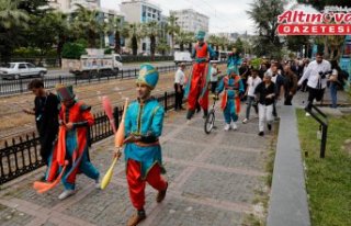 Samsun'da Türkiye Kültür Yolu Festivali açılış...