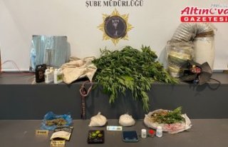 Samsun'da uyuşturucu operasyonunda 1 zanlı...