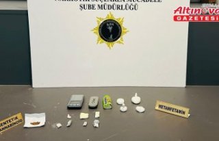Samsun'da uyuşturucu operasyonunda iki şüpheli...