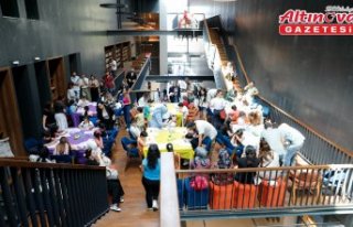 Samsun Kültür Yolu Festivali'nde minikler çivi...