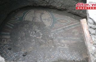 Tokat'ta mozaik bulunan alanda başlatılan kazı...