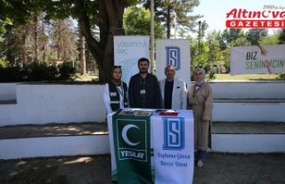 Tokat'ta Yeşilay stant açtı