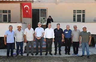 Alaçam'da 15 Temmuz şehitlerinin kabirleri...