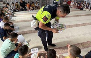 Alaçam'da jandarmadan yaz Kur'an kursu...