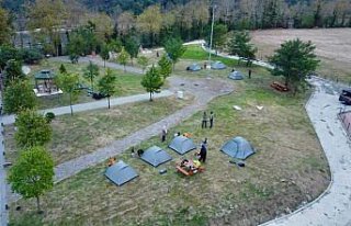 Ayvacık, kampseverlerin gözdesi oldu